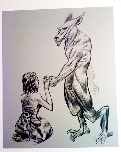 sketch by Ray Frenden