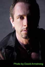 Photo of Clive Barker by David Armstrong